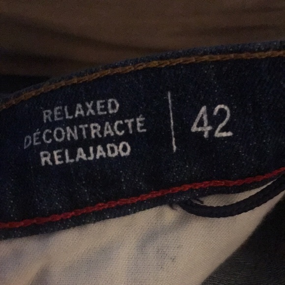Tommy Hilfiger Adaptive Jeans Relaxed Fit Adjustable Waist Magnet Button 42 - Picture 7 of 11